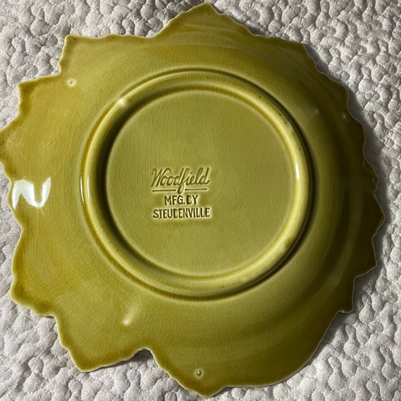 Woodfield Steubenville Pottery Snack Plates - Picture 5 of 10